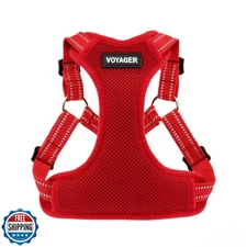 Best Pet Supplies Voyager Mesh Dog Breathable Harness Reflective 