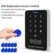 Encrypted RFID Access Controller 125KHz Keypad Card Reader Standalone Door Lock