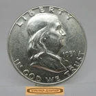 1951 Franklin Half Dollar, 90% Silver - #C57747NQ