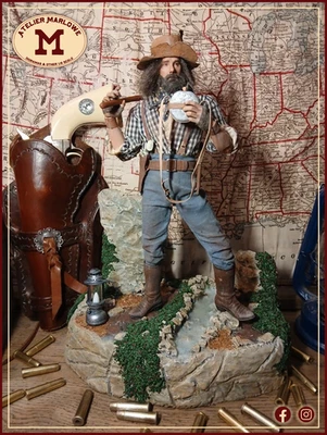 Figurine custom Cowboy 1/6 scale western - Photo 1/4