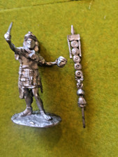 Soldat de plomb à peindre porte enseigne Romain 60mm IDEE CADEAU