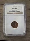 1940 Lincoln Cent NGC MS 66 RD
