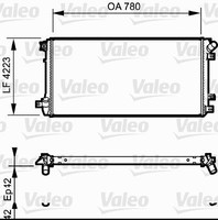 Valeo 735112 KüHler, MotorküHlung Passend FüR Nissan Opel Renault
