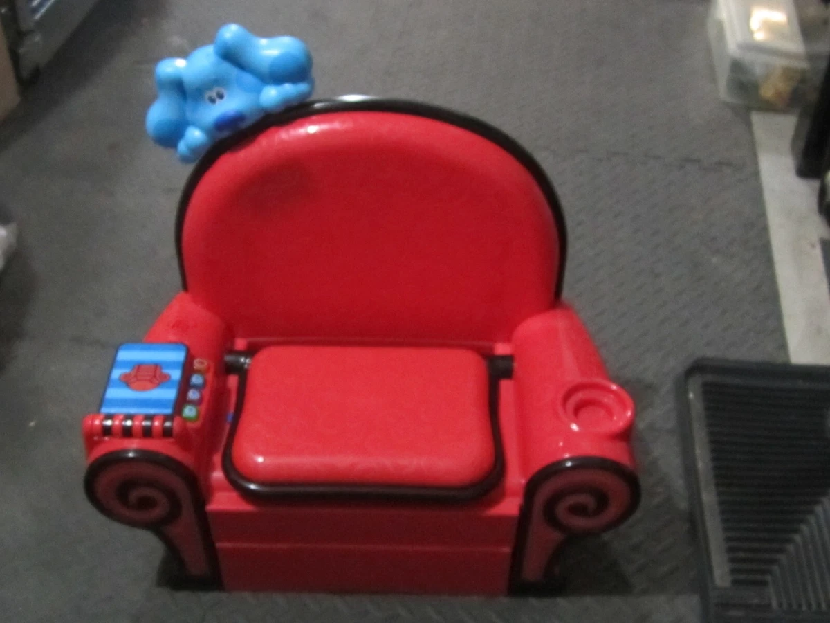 Blues Clues You Play Learn Kids Toddler Thinking Chair Battery Operated  Toybox | eBay
