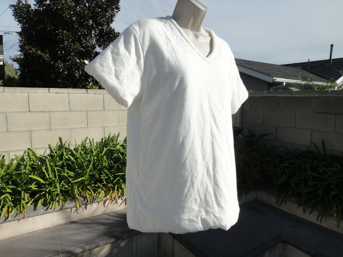 MM6 Maison Margiela 6, V-neck Logo Padded Stitched, Cloud
