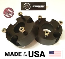 Streetrays Billet 2 Front Leveling Lift Kit For 06-24 Dodge Ram 1500 4wd Black