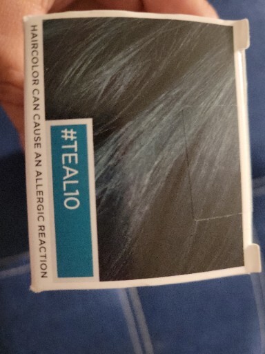 L'Oreal Paris Colorista #TEAL10 Semi-Permanent Hair Color for Brunette Hair  