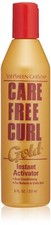 Care Free Curl Gold Instant Activator for Natural Curly Hair 8 Fl Oz