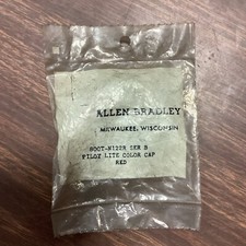 ALLEN BRADLEY 800T-N122R SER.B PILOT LIGHT CAP RED