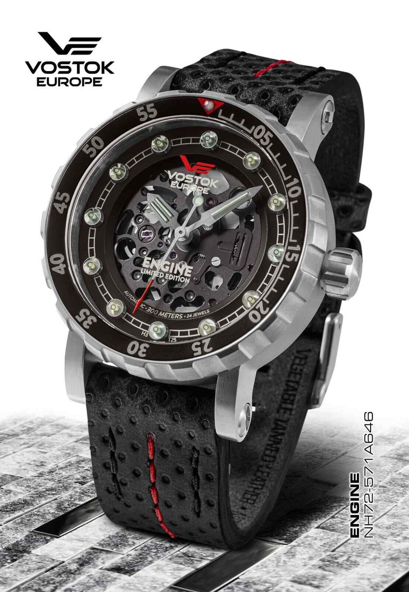 Vostok Europe Engine Automatik Limited Edition NH72-​571A646 