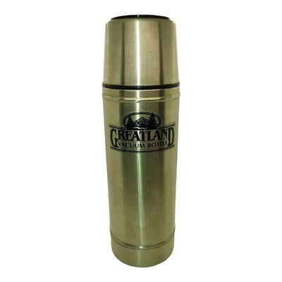 Thermos type vacuum insulated bottle. Greatland Hot and Cold Beverages 