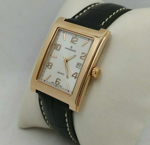 Montre Vintage Candino Gold Signs - Mouvement ETA 2390 Mécanique Presque NOS Occasion