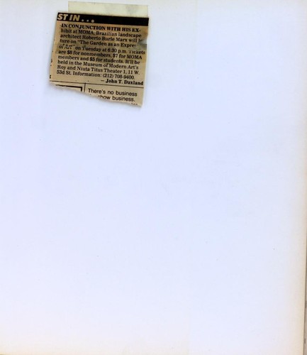 F Motta 1984 Signed Roberto Burle Marx E A Nova Nisao Da Paisagem HC w/DJ - Picture 5 of 12