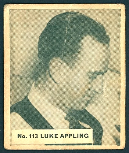 ⚾️ 1936 World Wide Gum #113 Canadian Goudey - V355 - Luke Appling (HOF) FR
