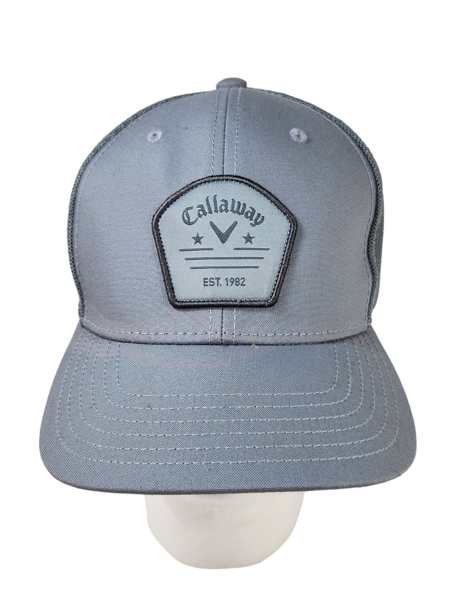 Casquette chapeau Callaway gris snap back homme décontracté