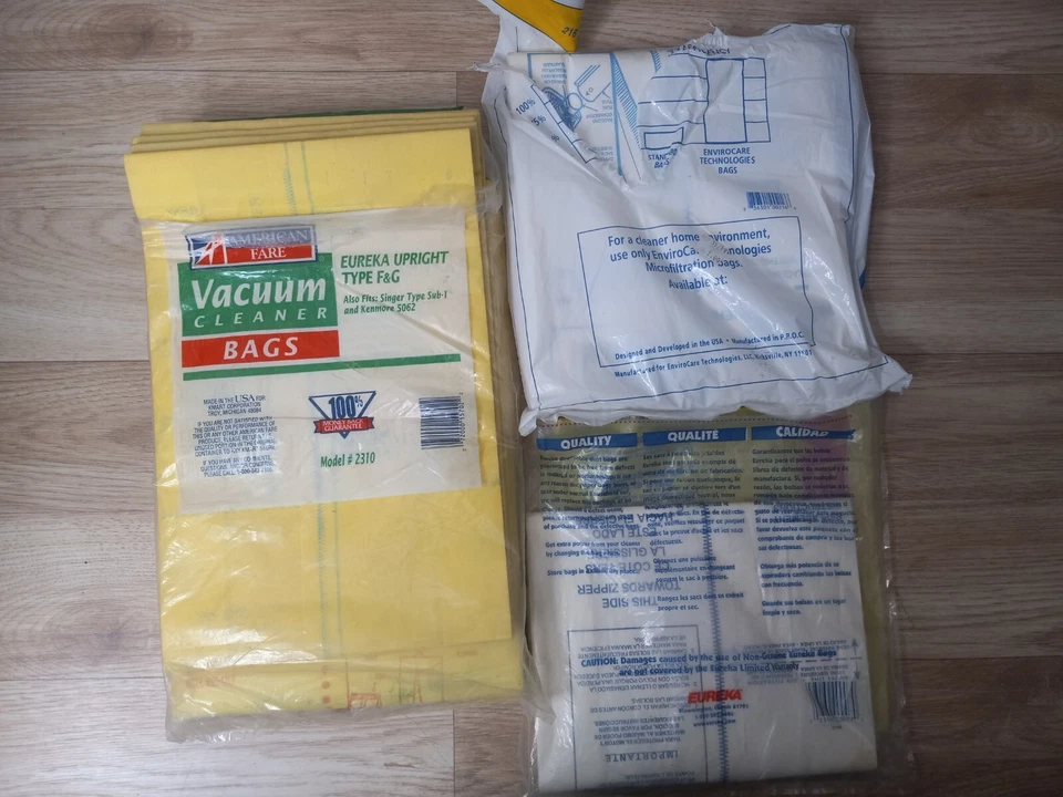 15x Bolsas para aspiradoras Eureka tipo F y G 15ct. Foto 2 de 4