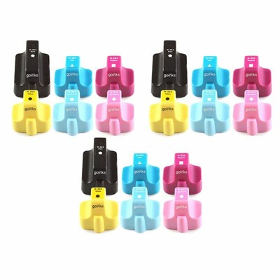 Lot De 4 Cartouches D'encre Magenta Compatibles HP Photosmart - Modèle H-363M - Capacité 13ml - Neuf