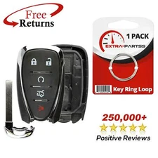 Remote Start Car Key 5btn Shell Case for 2016 2017 2018 2019 2020 Chevrolet
