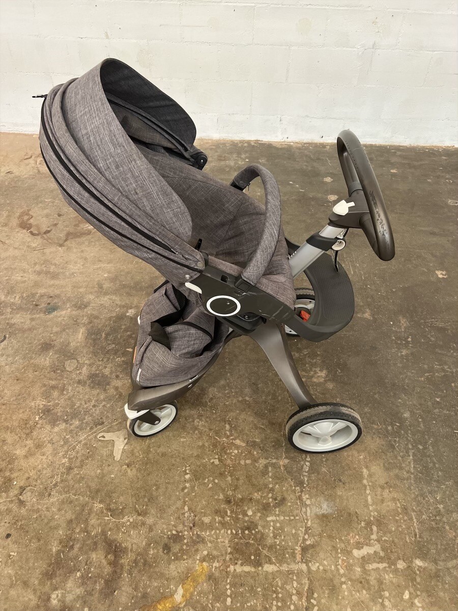 Stokke Xplory Black Melange Standard Single Seat Stroller | eBay