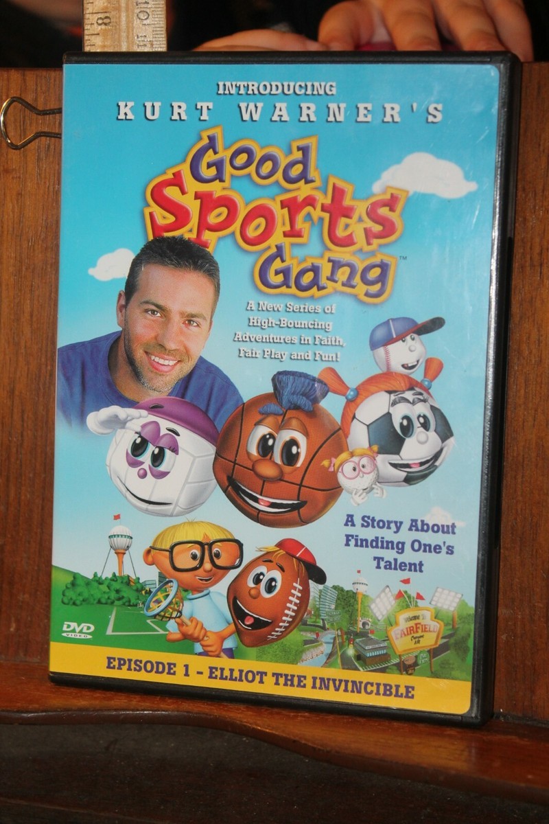 DVD Kurt Warner's Good Sports Gang Episode 1- Elliott The Invincible DVD Kurt Warner's Good Sports Gang Episode 1- Elliott The Invincible