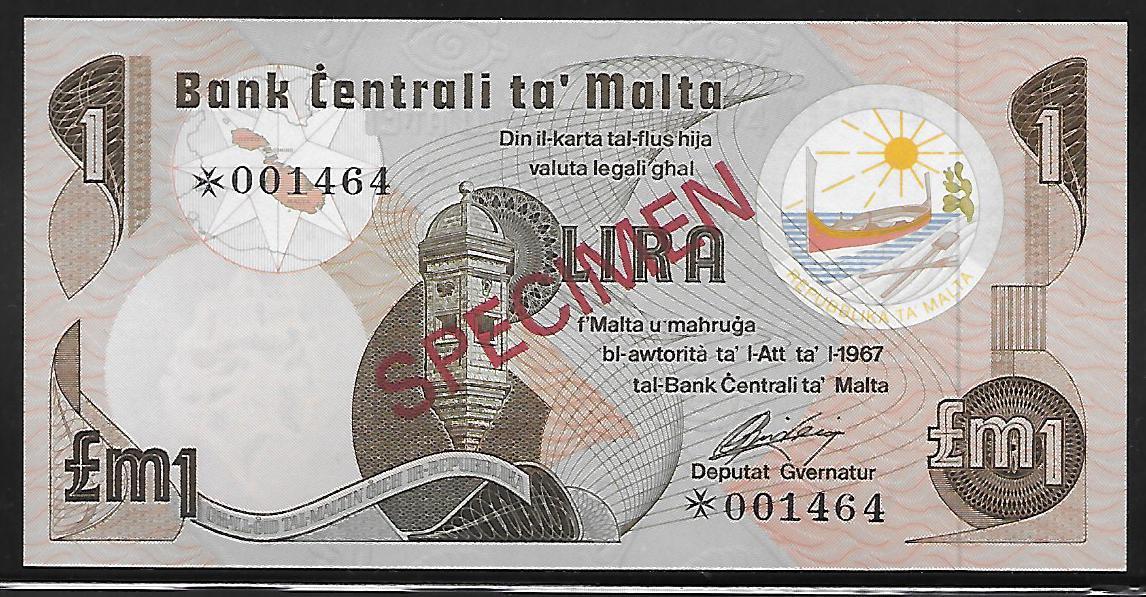 Malta P-CS1 1-10 Liri 1979 Franklin Mint specimen Set Unc