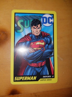 New version Dc Comic Arcade Card superman Rare Non Stamped Coin Pusher Non  Elaut