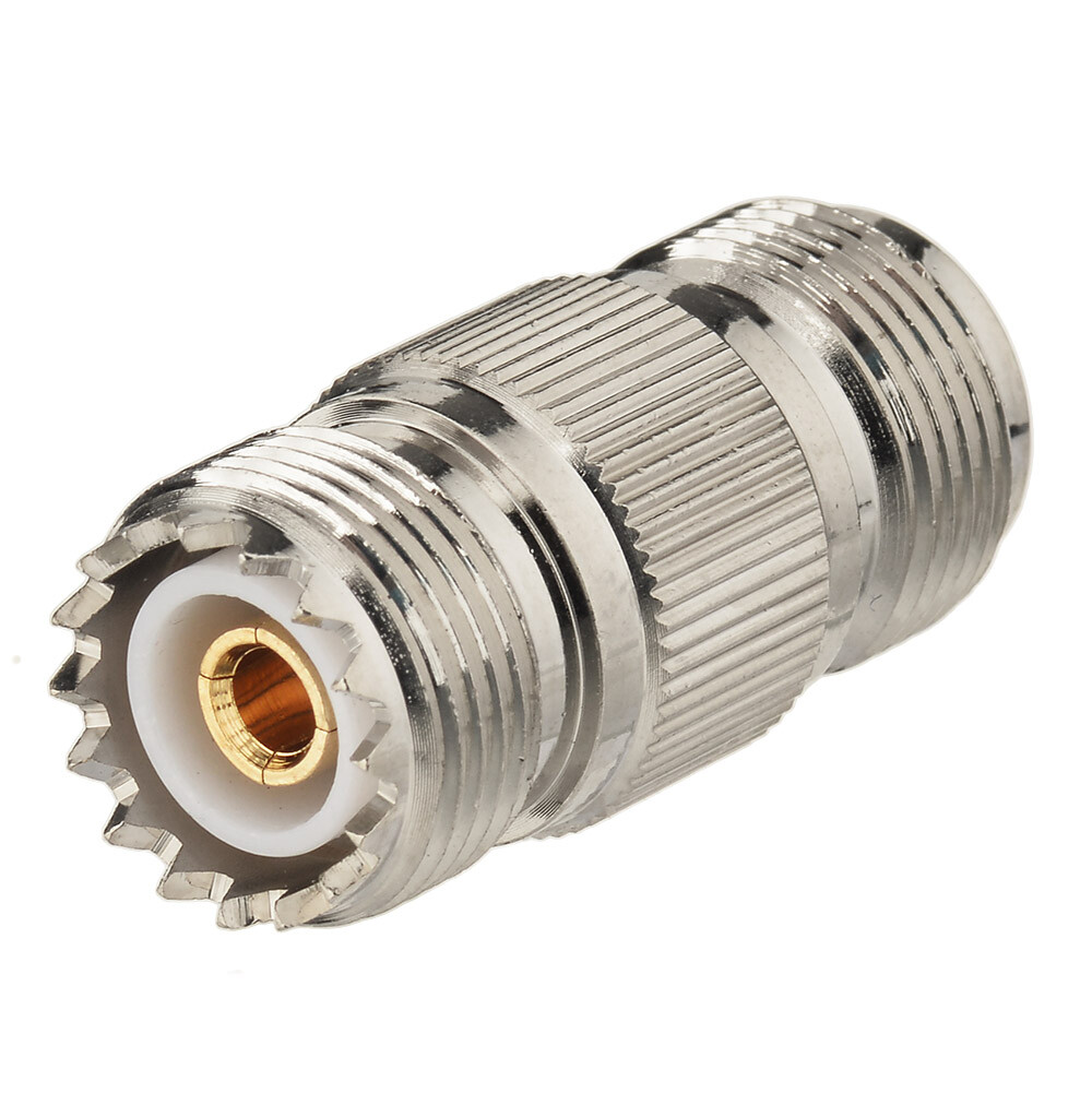 2 Stück UHF Auf SMA Adapter – Antennenadapter, Wasserdicht, Vernickelt & Vergoldet, Für Funk, WLAN, CB-Radio, 50 Ohm