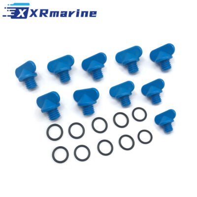 10 PCS Ablaufstecker für MerCruiser Stern Drive 3.0-8.2 L Motoren 22-806608a02