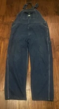 Liberty Blue Denim Bib Overalls 42 x 32 015