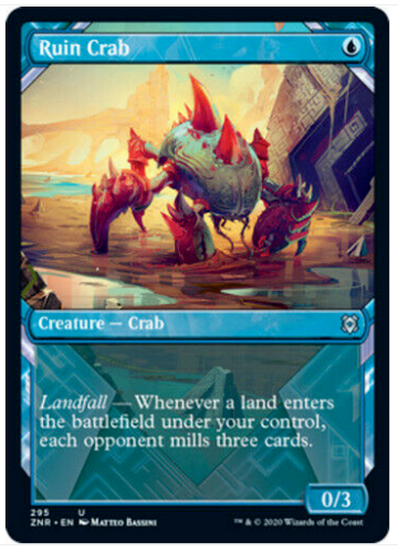 1x RUIN CRAB - Zendikar Vitrine - MTG - NM - Magic the Gathering - Bild 1 von 1