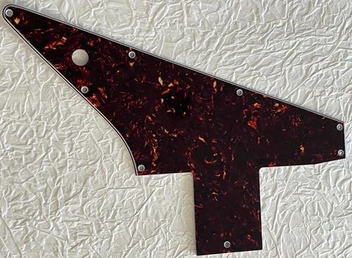 New Great-For Gibson 76 Explorer Re-Issue Style Guitar Pickguard Brown Tortoise