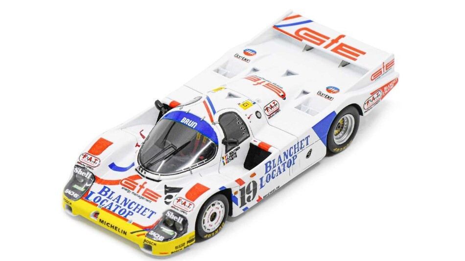 Car model 1:43 scale Spark Model Porsche 956 N.19 LM 1986 T