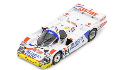 Car model 1:43 scale Spark Model Porsche 956 N.19 LM 1986 T