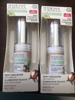 2x Physicians Formula Organic Wear Sculpting Bronzer PF11072 Honey Dew Makeup