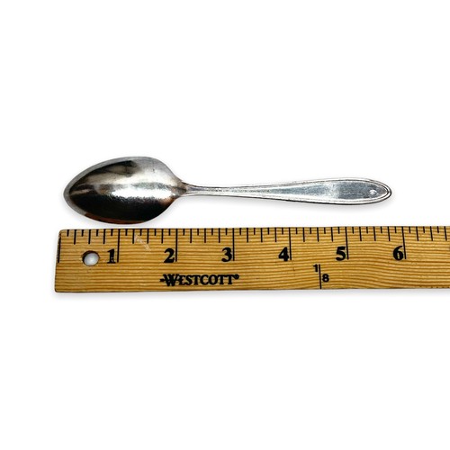 Oneida Enchantment Bounty Teaspoon Silverplate Flatware 2Pc Set - Picture 8 of 8