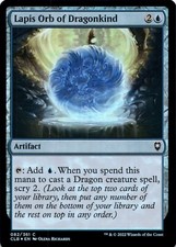 Lapis Orb of Dragonkind (Foil) Battle for Baldur's Gate - Magic MTG NM
