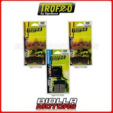 KAWASAKI ZX-12R 1200 2004 FRONT + REAR TROPHY BRAKE PAD KIT 2x43