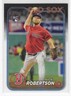 2024 Nick Robertson Topps Series 1 RC Rookie Card Boston Red Sox #13