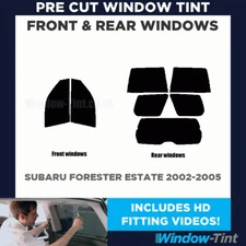 Pre Cut Window Tint For Subaru Forester Estate 2002-2005 - Full Kit