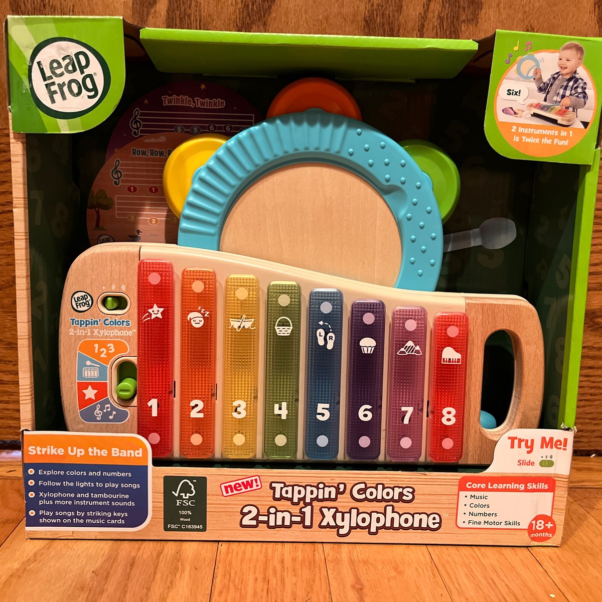 リープフロッグ Leap Frog 2-in-1 LeapTop Touch Screen Green Educational Toy