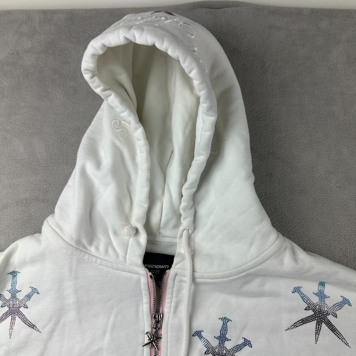 UNKNOWN HCW Dagger Rhinestone Hoodie