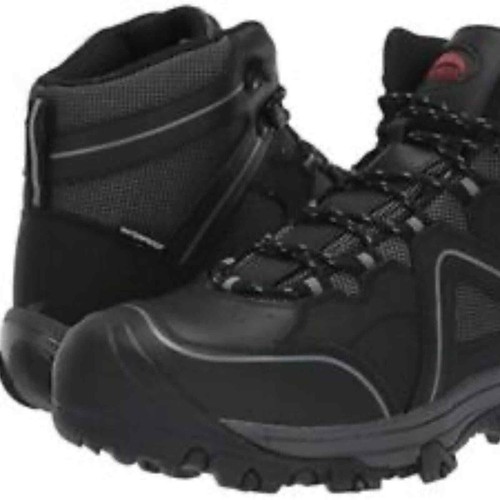 NIB -Men's Avenger Steel Toe Crosscut Waterproof Boot Black Leather/Mesh 8.5 M - Picture 6 of 8