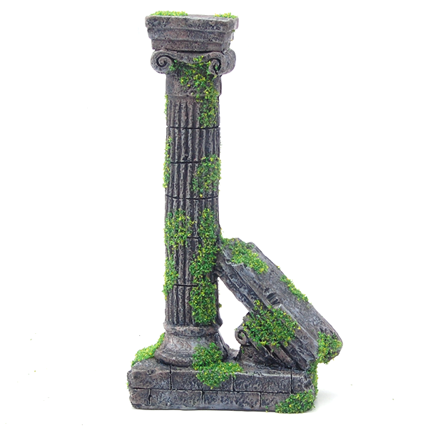 Roman Column Colosseum Ruins Ornament Aquarium Fish Tank Decoration Features eBay