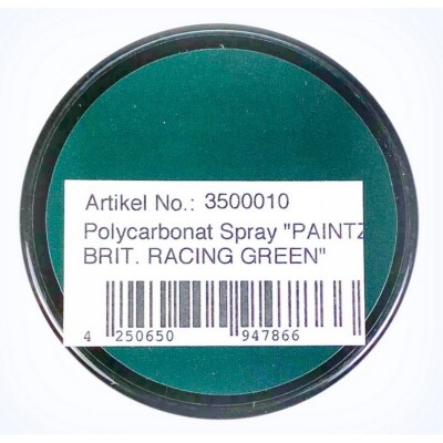 (46,60 EUR/l) Absima 3500010 Spray PAINTZ Brit. Racing Green 150ml