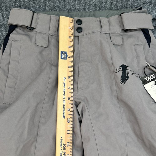 Foursquare Womens Ski XS snowboarding SnowPants Nylon Gray - Picture 6 of 14