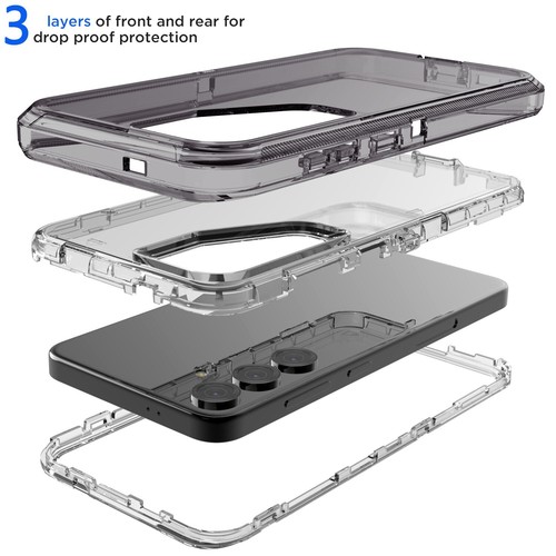 For Samsung Galaxy S25/Plus/Ultra Hard Rugged Clear Phone Case Cover/Accessories - Picture 21 of 54