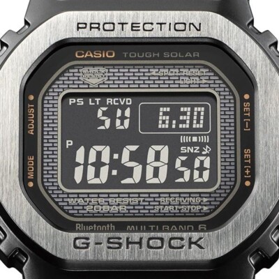 CASIO G-SHOCK Full Metal Black GMW-B5000MB-1JF Radio Solar