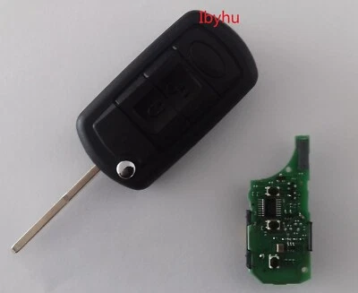 For Land Rover Discovery 3 Range Rover Sport 433Mhz Remote Flip Key Fob 3 Button