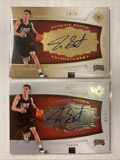 Jason Smith Rookie Auto Lot – 2007-08 Ultimate Collection /99 & /50 – 76ers RC