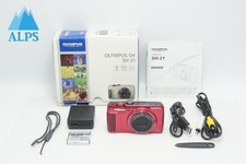 OLYMPUS STYLUS SH-21 16.0MP Compact Digital Camera Red w/ Box 260630w